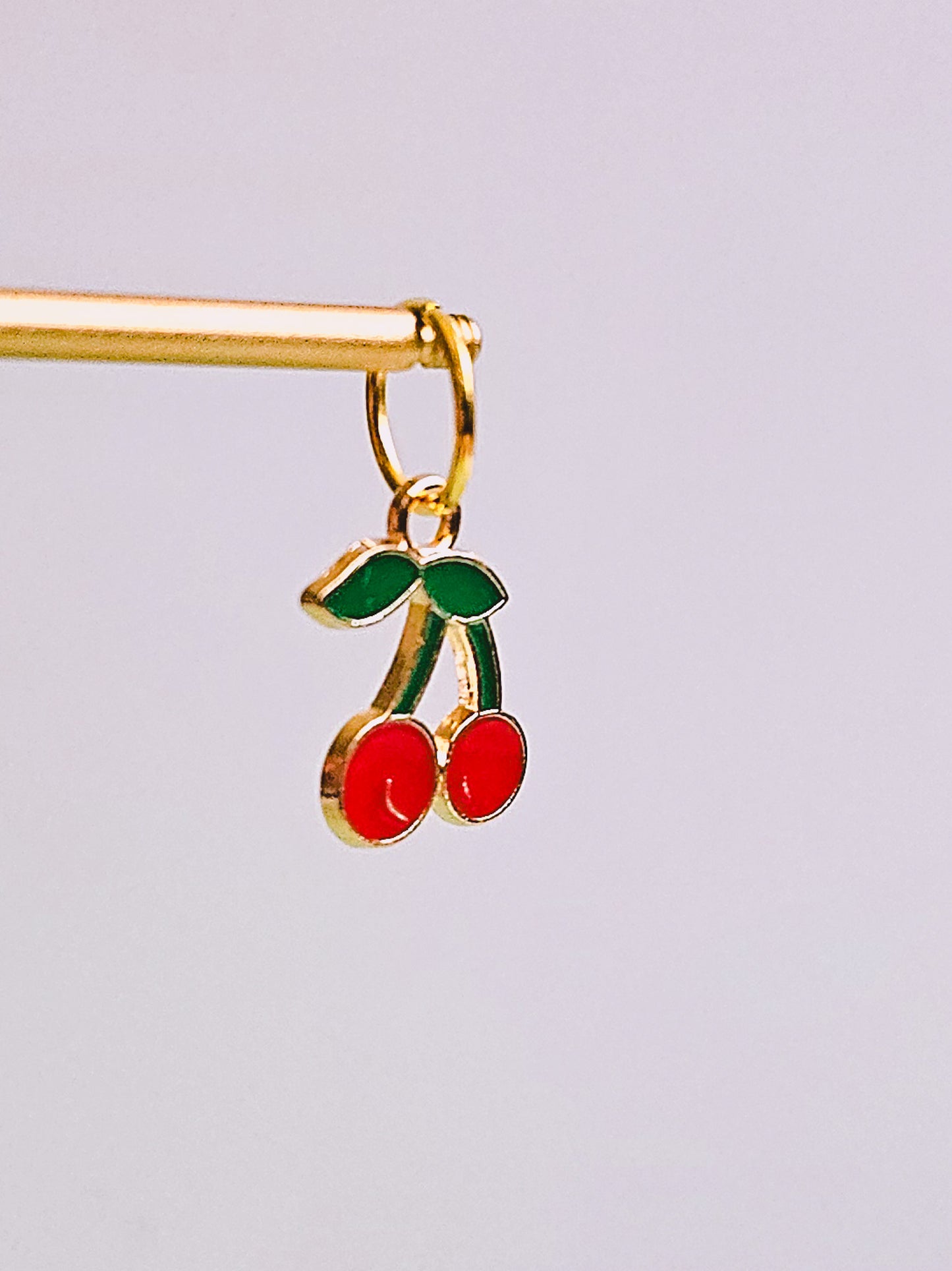 Cherry Charm for Opaluxe Charm Hoops