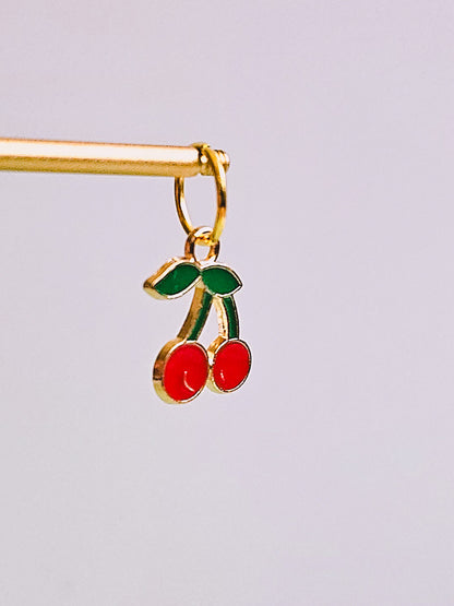 Cherry Charm for Opaluxe Charm Hoops