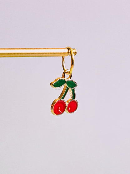 Cherry Charm for Opaluxe Charm Hoops