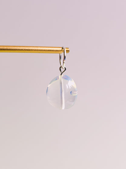 Bubble Glass Charm for Opaluxe Charm Hoops