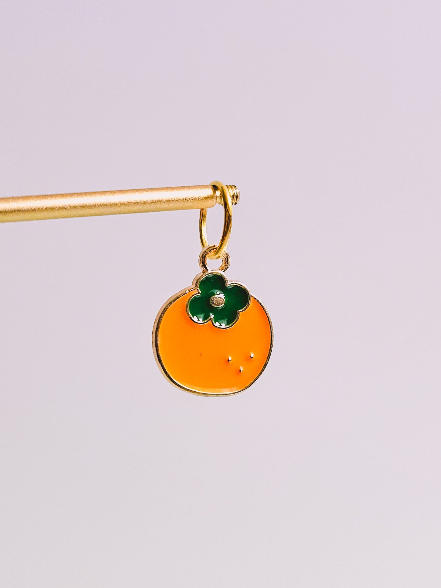 Orange Charm for Opaluxe Charm Hoops