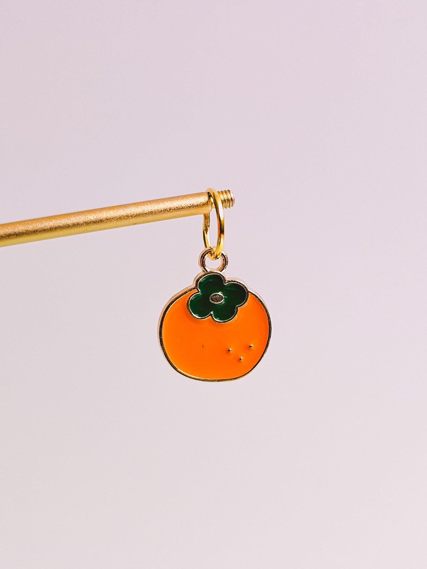 Orange Charm for Opaluxe Charm Hoops