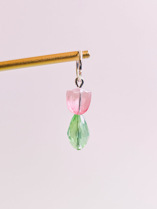 Cute Tulip Charm for Opaluxe Charm Hoops