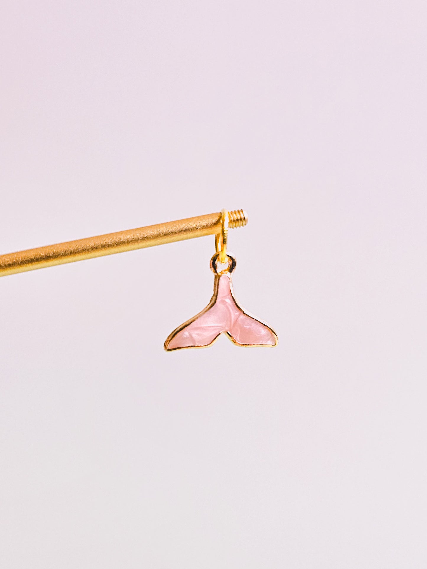 Whale Tail Charm for Opaluxe Charm Hoops