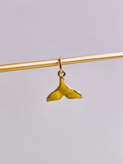 Whale Tail Charm for Opaluxe Charm Hoops