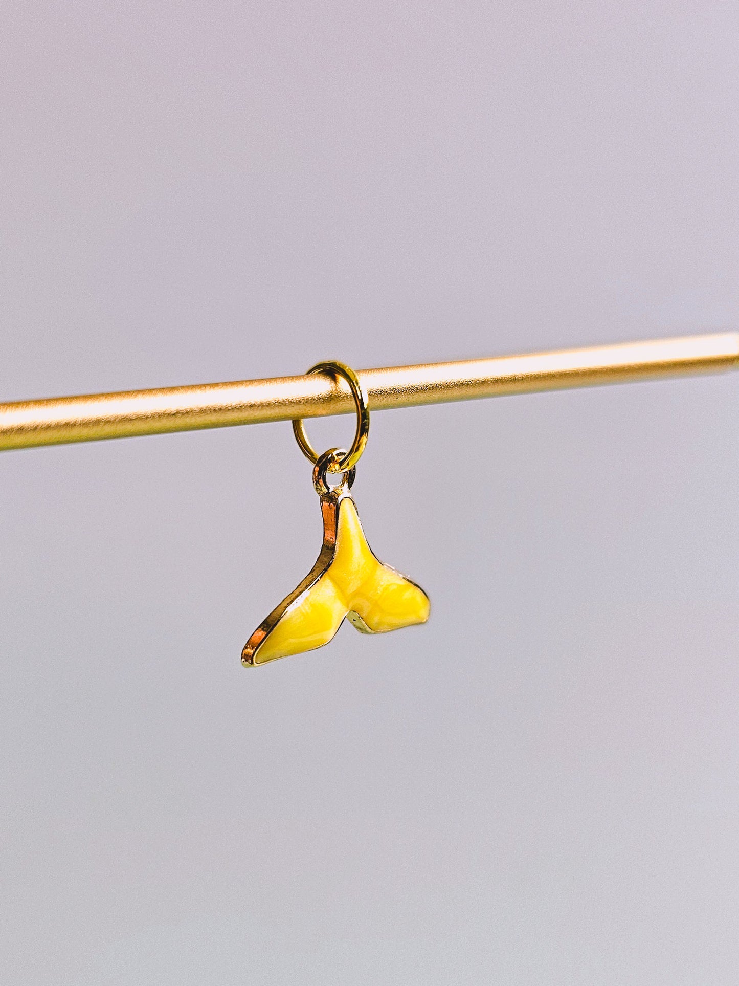Whale Tail Charm for Opaluxe Charm Hoops
